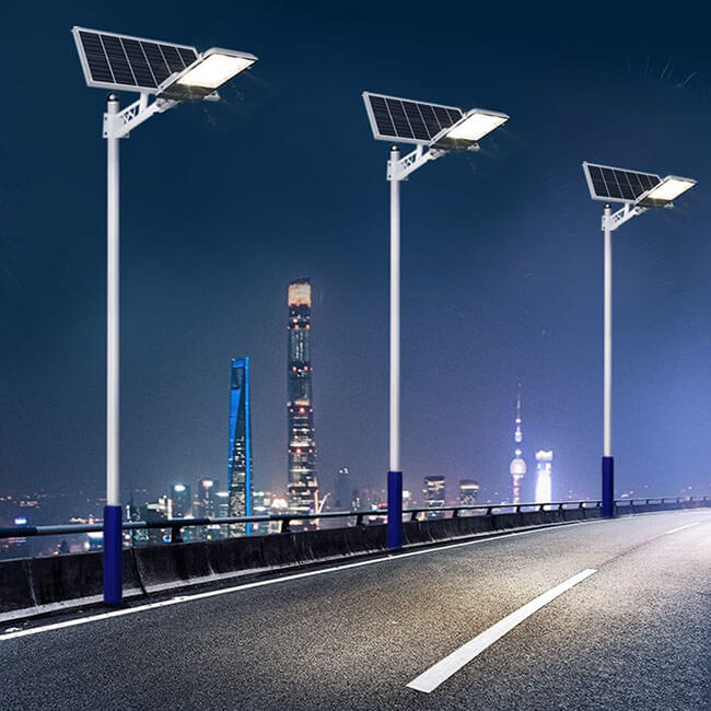 đèn đường năng lượng mặt trời 60w
