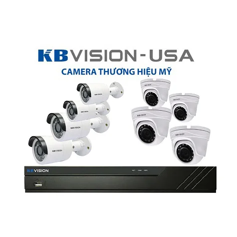 Bộ 8 Mắt Camera KBVISION 2.0mp