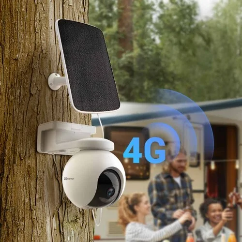 Camera pin sạc EZVIZ EB8 4G 4K Chính Hãng