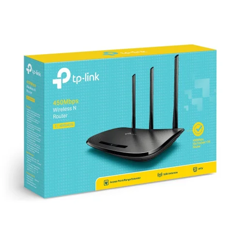 Phát Wifi TP-Link TL-WR940N Chính hãng (3 anten, 450Mbps)