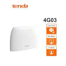 Router – Bộ phát Wifi 3G/4G TENDA 4G03 – 300Mbps, hổ trợ 32 user 5.00