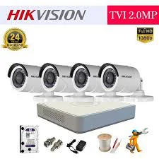 Trọn Bộ 4 Camera Hikvision 2.0MP