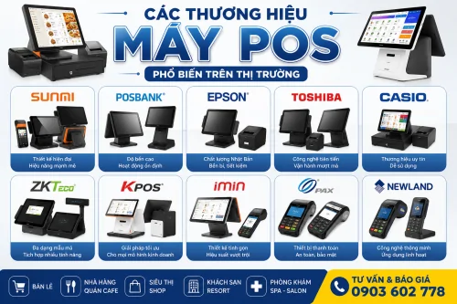 Dịch Vụ Thu Mua Máy POS, Máy Tính Tiền Cũ Thanh Lý Giá Cao Tại Đồng Nai
