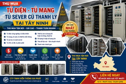 Thu Mua Tủ Điện, Tủ Mạng, Tủ Server Cũ Thanh Lý Giá Cao Tại Tây Ninh